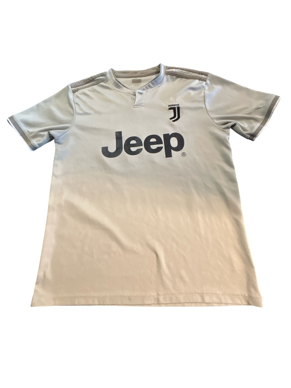 adidas Juventus 2018-19 Away Jersey Grey #18 Mens Size Medium Climacool⁠